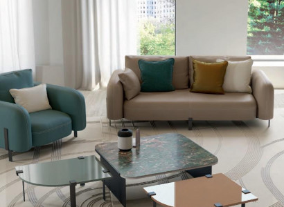Design sofa two-seater couch furniture Italian sofas furniture new Bizzotto