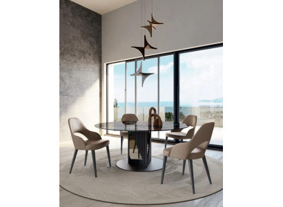 Dining table luxury furniture Italian dining room table Bizzotto dining tables new