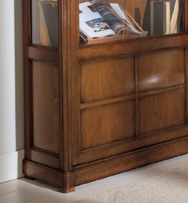 Living room display cabinet bookshelf sideboard classic furniture wooden shelves
