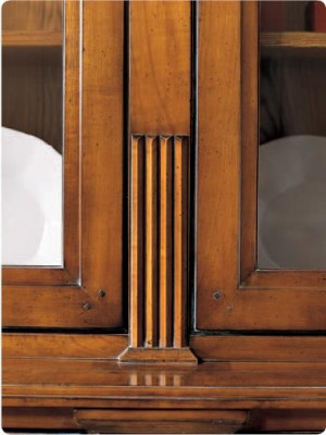 Solid wood sideboard living room sideboard Bizzotto display cabinet furniture new
