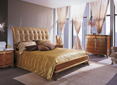 Bedroom Brown Modern Double Bed Furniture Beds Bedframes Wood Double