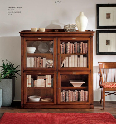 Bookshelf Display Cabinet Display Case Classical Cabinet Bookcase Wood Shelf