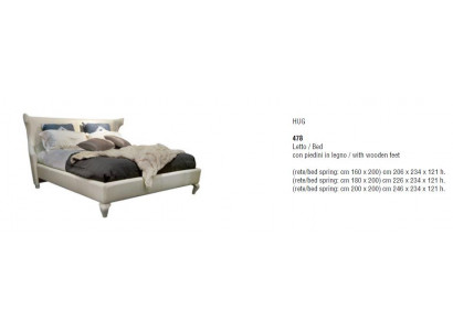 Double bed double Bizzotto furniture new design bedroom Italian furniture new