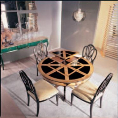 Antique style dining table Italian dining tables wooden tables round tables