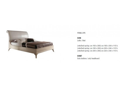 Double bed furniture bed Italy Bizzotto beds upholstery luxury bedroom bed