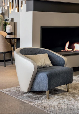 Living room armchair design Bizzotto furniture sofa chair living room upholstered single-seater