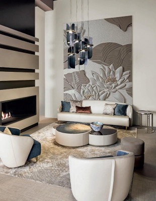 Living room armchair design Bizzotto furniture sofa chair living room upholstered single-seater
