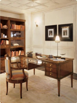 Desks Italian furniture office wood tables table secretary desk