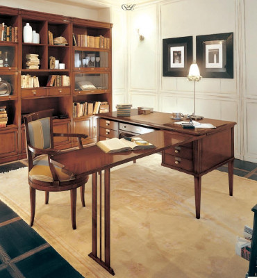 Desks Italian furniture office wood tables table secretary desk