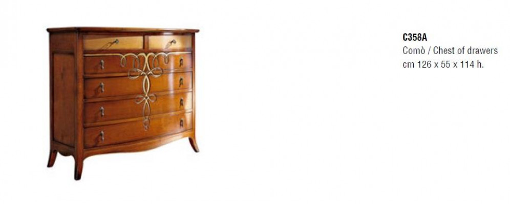 Tall cabinet dresser sideboard cabinets furniture solid Italian furnishings