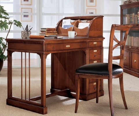 Solid wood desk Italian furniture office table furnishings furniture tables new