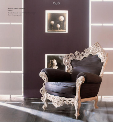 Armchair Design Couch Sofa Seat Luxury Brown New Relax Fabric Lounge Club Upholstery