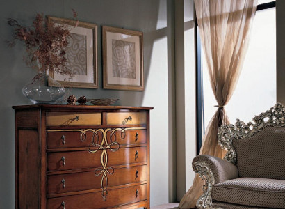 Chest of drawers, sideboard, classic style, sideboard, wood, new luxury Italian wood furniture