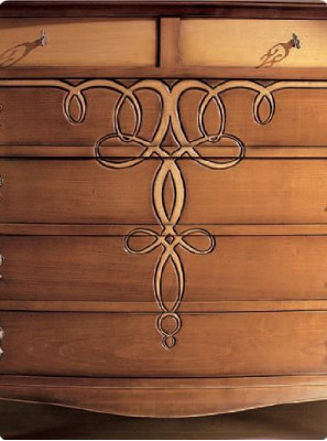 Chest of drawers, sideboard, classic style, sideboard, wood, new luxury Italian wood furniture