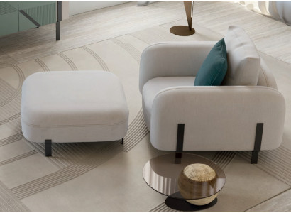 Armchair Luxury Design Design Armchair Textile Living Room Italian Furniture Lounge