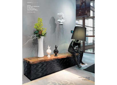 Living room floor lamp light standing lights XXL design lamp figure sculpture new