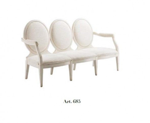 Upholstered bench seat bench bench seat seating furniture design sofa fabric relax couch 185cm