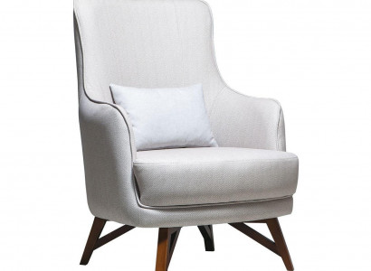 White Recliner Designer Modern Living Room Armchair Single Seater