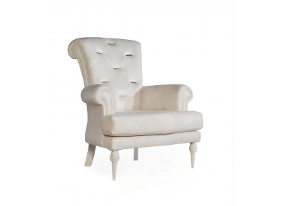 Designer Chesterfield Armchair Single-Seater Armrests 1-Seater Lounge Furniture