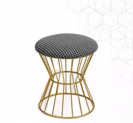Ottoman footstool cube luxury furniture design style lounge club fabric