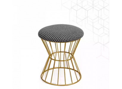 Ottoman footstool cube luxury furniture design style lounge club fabric