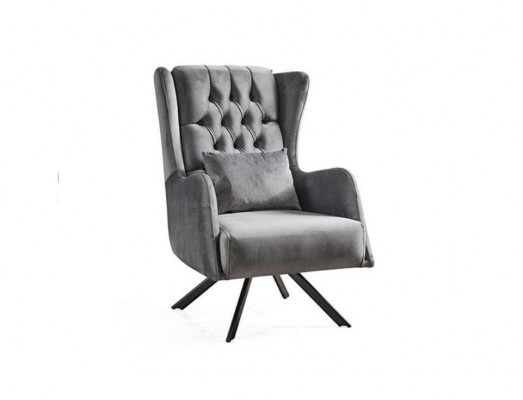 Armchair upholstery seat designer textile 1-seater couch upholstery style