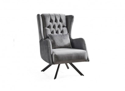 Armchair upholstery seat designer textile 1-seater couch upholstery style