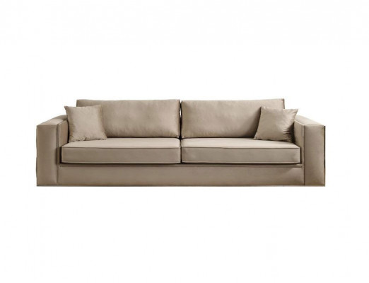 Design furniture modern sofa 3-seater living room luxury beige 235cm sofas