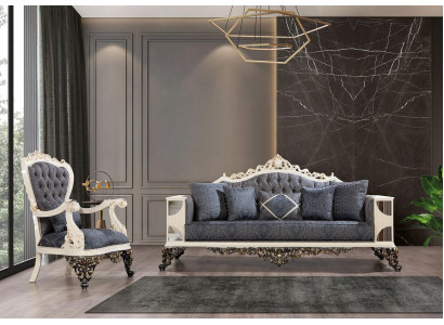 3+1 Seater Sofa Set Design Sofas Upholstery Couches Relax Classic New Sofa