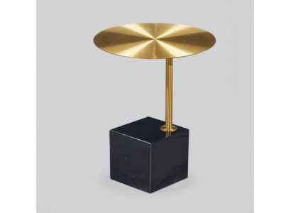 Designer black-gold side table luxury living room metal tables table