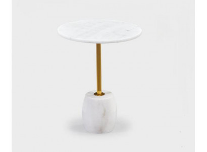 High-quality stylish coffee table white side table marble table