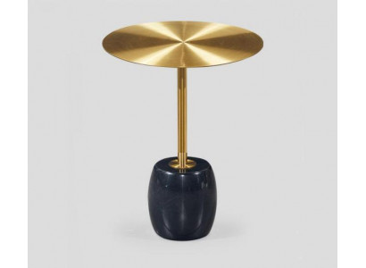 Gold-black coffee table designer living room stylish side tables