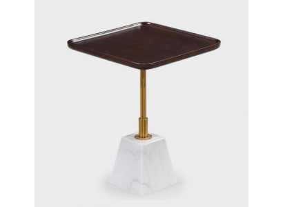 White-brown metal table designer side tables luxury coffee tables new