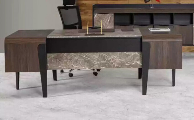Office furniture luxury desk file cabinet office cupboard new modern set