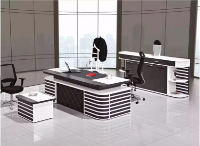 White office furniture study room furniture complete set modern office furniture