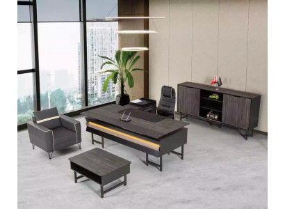 Corner desk, office cabinet, coffee table, modern office furniture, luxury design