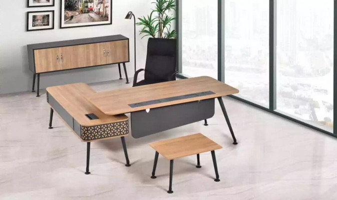 Luxury office furniture set complete study designer furniture