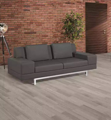 Gray couch set three-seater armchair sofa set study room sofas