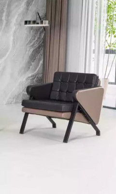 Modern sofa set luxury two-seater armchair upholstered design office furniture