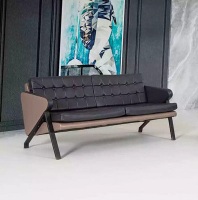 Modern sofa set luxury two-seater armchair upholstered design office furniture