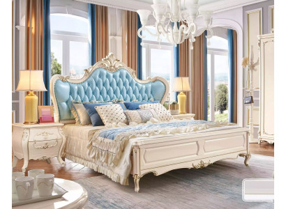 Bedroom set bed and 2 nightstands luxury classic furniture new
