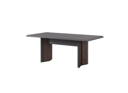 Designer dining table modern furniture in dining room gray exclusive novelty