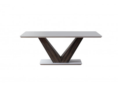 Designer dining table modern furniture in dining room white exclusive novelty