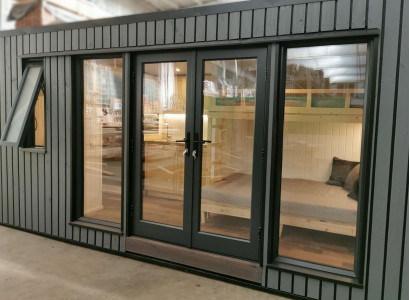 Camping house, garden house, cottage, wooden house, vacation home, luxury 490cm camping.