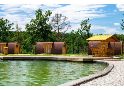 Camping house, house camping, wooden house, holiday home, garden house for 2-6 people