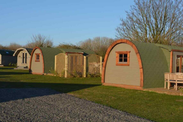 Camping house, house camping, wooden house, holiday home, garden house for 2-6 people