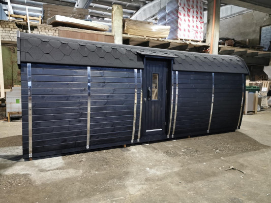 Wood sauna outdoor sauna pine wood sauna house panorama room 590x230x260