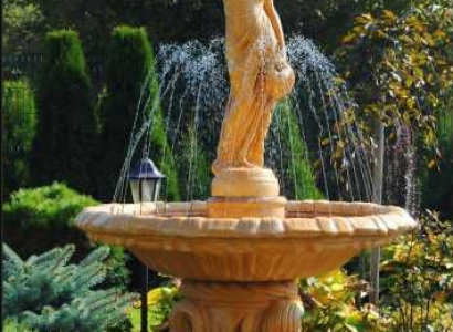 Decorative fountain, spring fountain, sculpture, fountain decoration, garden, fountain, Allena, new