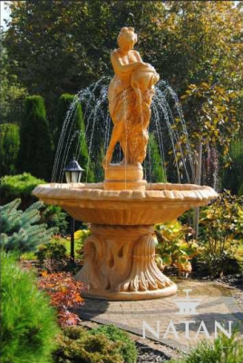 Fountain Garden Pond Fountain 155cm Stone Fountain Garden Fountain New