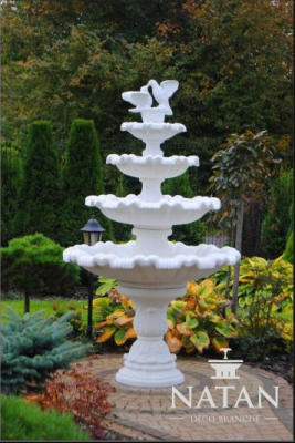 Fountain Garden Pond Fountain 213cm Stone Fountain Garden Fountain New